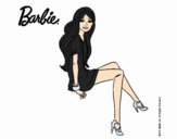 Barbie sentada