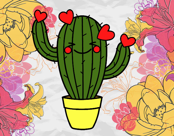 Cactus corazón