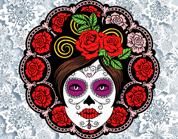 Calavera mejicana femenina