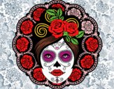 Calavera mejicana femenina