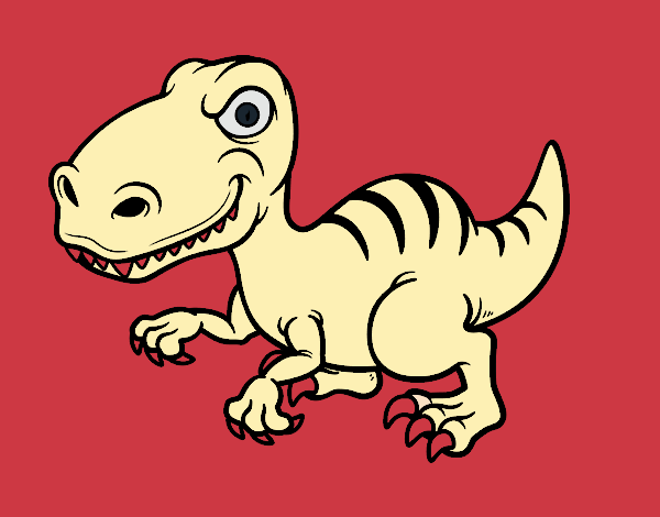 Dinosaurio velociraptor