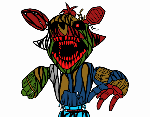 Foxy terrorífico de Five Nights at Freddy's