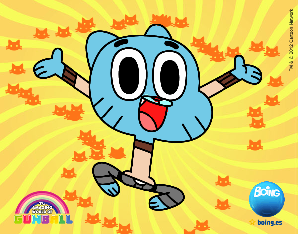 GUMBALL DE DIBUJOS ANIMADOS