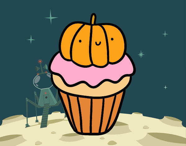 Halloween cupcake