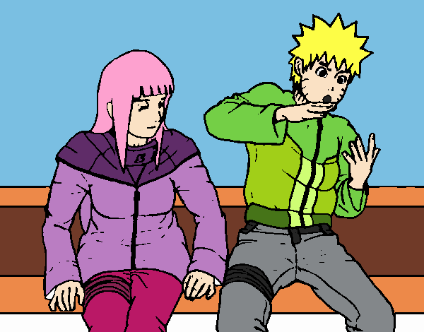 Hinata y Naruto