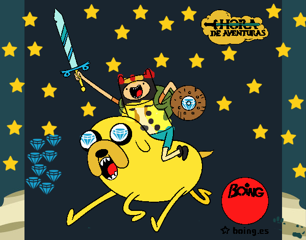 Jake y Finn al ataque