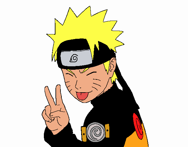 Naruto sacando lengua