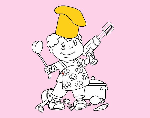 Niño cocinero