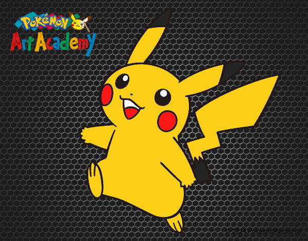 Pikachu en Pokémon Art Academy