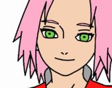 Sakura Haruno red