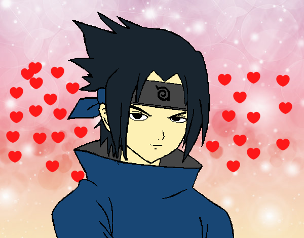 Sasuke enfadado