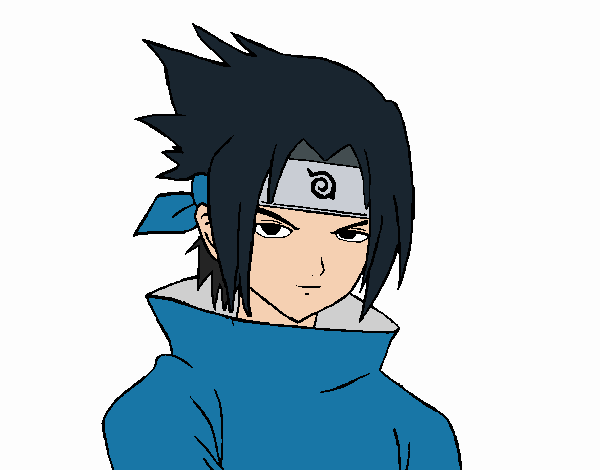 Sasuke enfadado