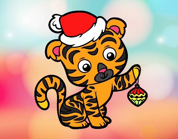 Tigre navideño