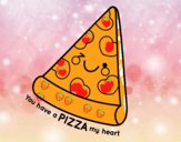 You have a pizza my heart