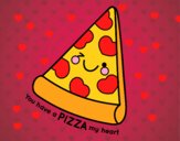 You have a pizza my heart