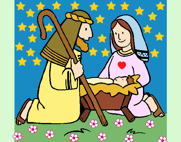 Dibujo de Nacimiento niño Jesús pintado por en  el día 10-06-21  a las 19:15:28. Imprime, pinta o colorea tus propios dibujos!