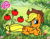 Applejack y sus manzanas