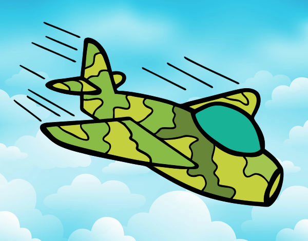 Avión de camuflaje