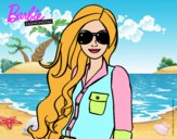 Barbie con gafas de sol