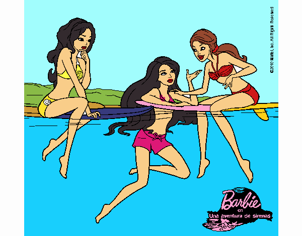 Barbie y sus amigas