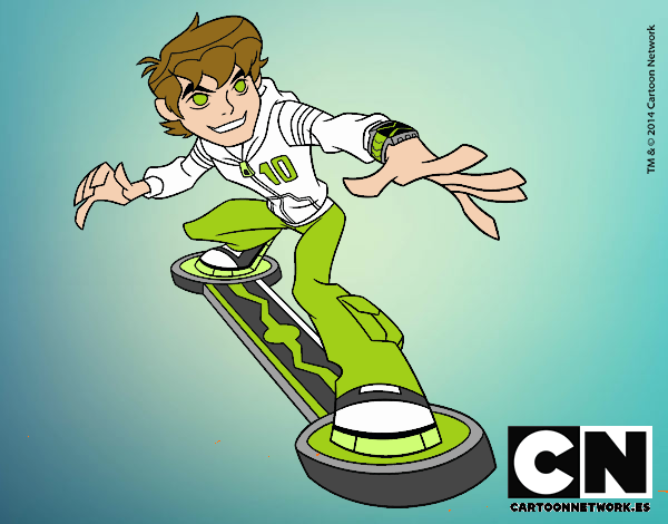 Ben 10 skateboard