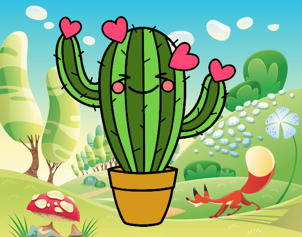 Cactus corazón