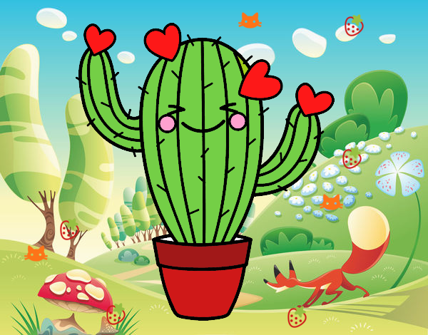 Cactus corazón