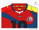 Camiseta del mundial de fútbol 2014 de Costa Rica