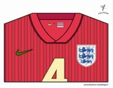 Camiseta del mundial de fútbol 2014 de Inglaterra