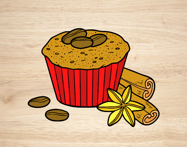 Cupcake de café