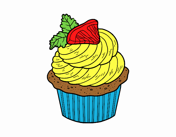 Cupcake de limón