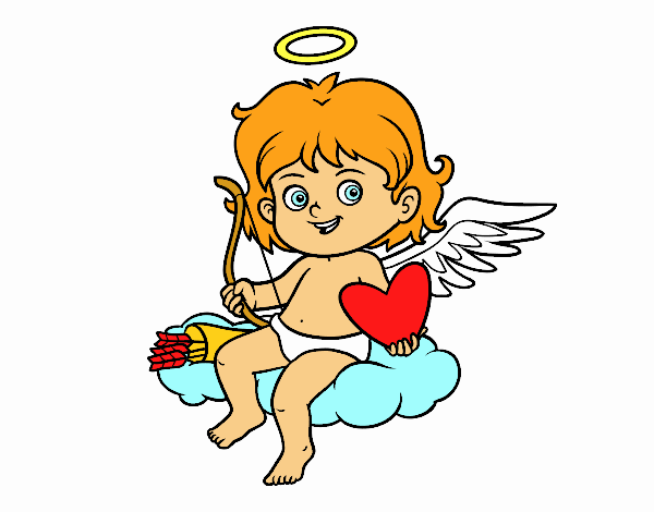 Cupido en una nube