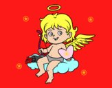 Cupido en una nube