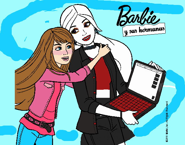 El nuevo portátil de Barbie