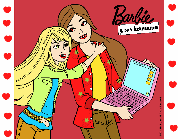 El nuevo portátil de Barbie