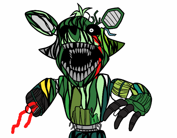 Foxy terrorífico de Five Nights at Freddy's