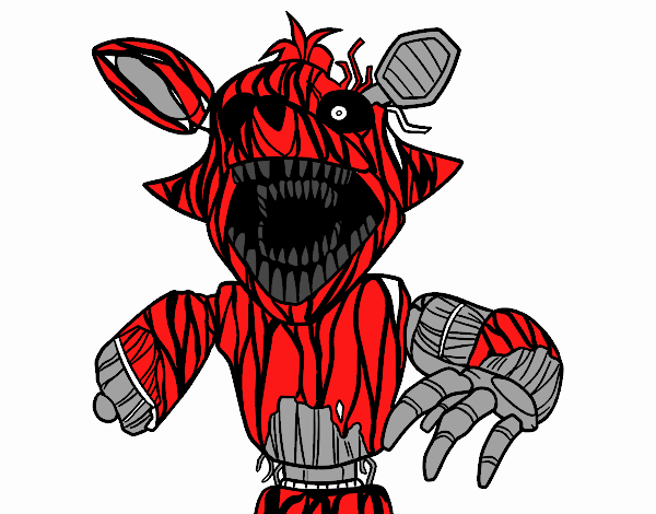 Foxy terrorífico de Five Nights at Freddy's