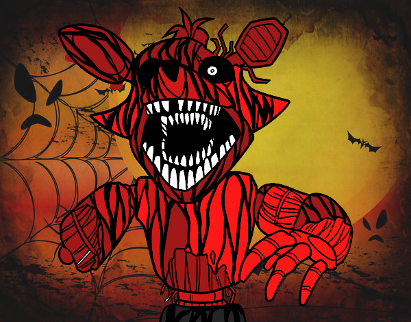 Foxy terrorífico de Five Nights at Freddy's