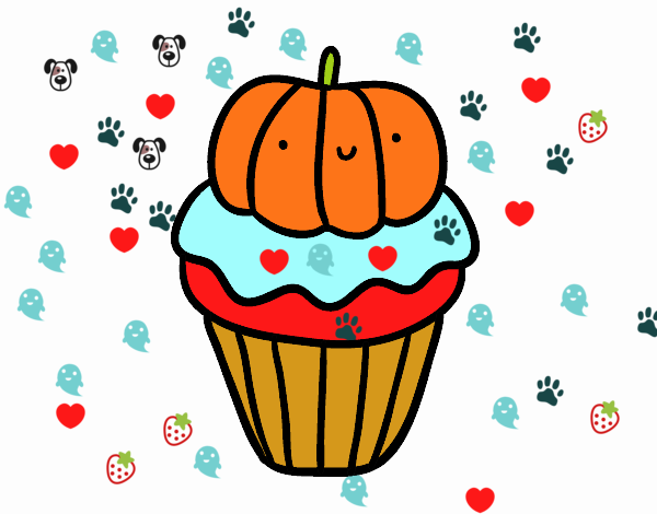 Halloween cupcake