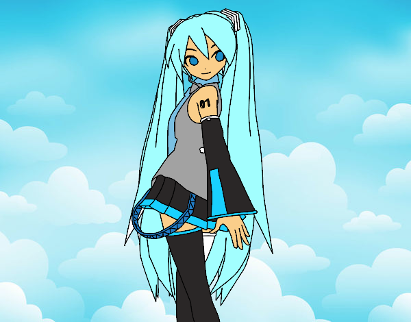 Hatsune Miku vocaloid