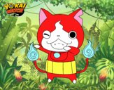 Jibanyan guiñando el ojo