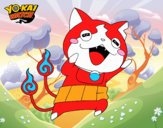 Jibanyan super feliz