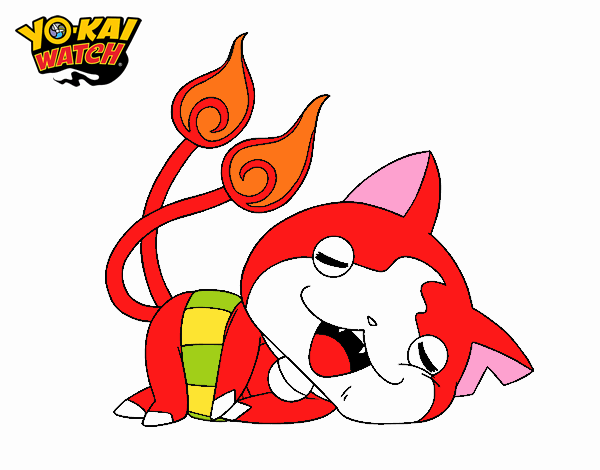 Jibanyan tumbado