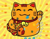 Maneki-neko de la abundancia