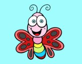 Mariposa sonriente