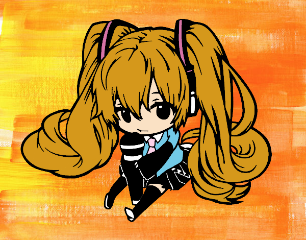 Miku Chibi vocaloid