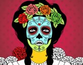 Mujer calavera mejicana