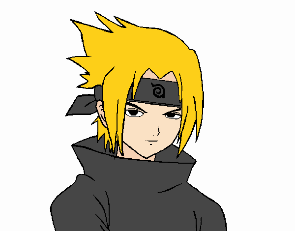 Sasuke enfadado