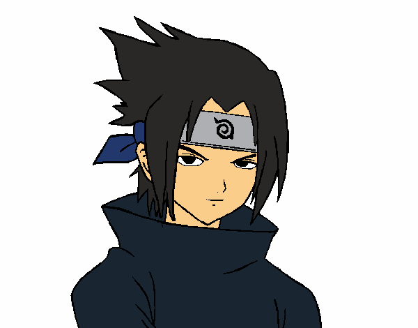 Sasuke enfadado