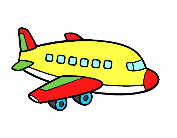 Un avión de pasajeros